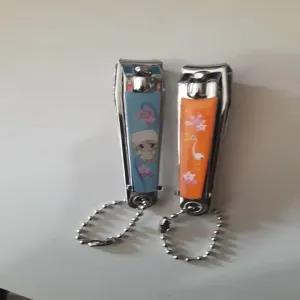 2 Pcs Nail Cutter High Quality Silver Color stainless Steel