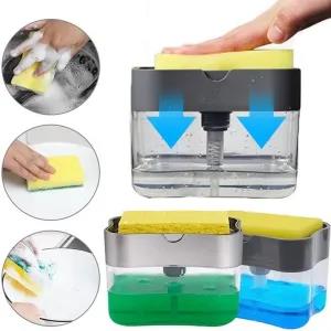 Misaki 2 in 1 Soap Pump Dispenser One-hand Operation
