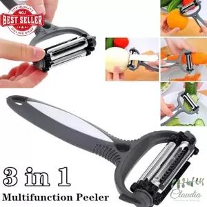 3 In 1 Vegetable Fruit Peeler Grater Multi-Functional