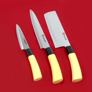 3 Pcs Ying Guns Japanese Knife Set Stainless Steel