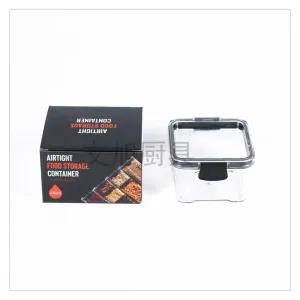 1pcs Airtight Food Storage Container Set Clear Plastic Canis