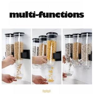 2022 Single Cereal Dispenser Food Dispenser Storage 1.8L