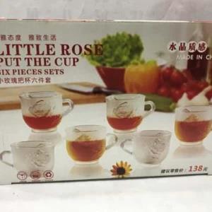 6 peices glass Set