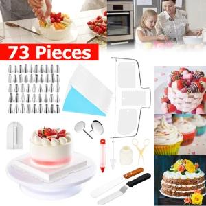 73 pcs cake decoration set
