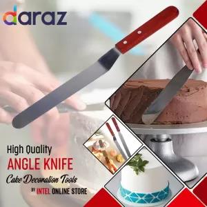 Angle Only 10 Inch Big size Stainless Steel Butter Cake Crea