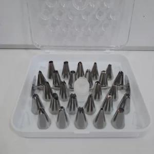 Cake Decorating Nozel Set Stainless Steel 27Pcs