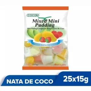 Cocon Mixed Mini Pudding, 25 Pieces, , With Nata De Coco, 37