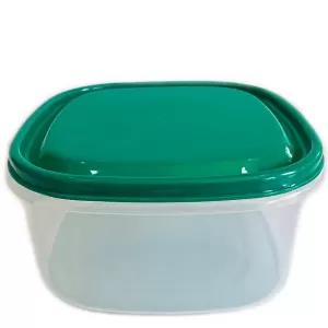 Dark Green 1 Piece Visual Plastic Food Container (MEDIUM Dee