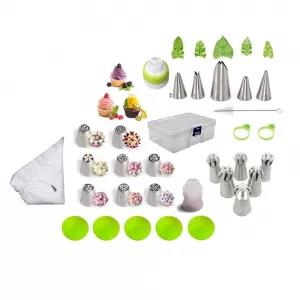 Generic 109 Pcs Cup Cake Decorating Tool Kit w/ Russian Nozzle