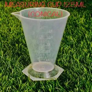 Generic Conical Measuring Cup 125ml Transparent