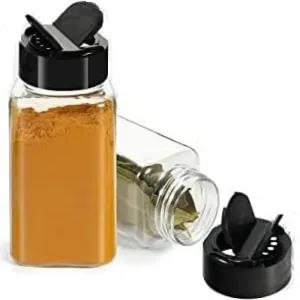 Generic Spice Bottles 5 Pieces Set Airtight Glass Jars