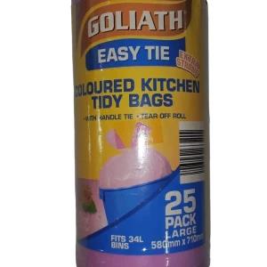 GOLIATH Coloured Kitchen Tidy Bags