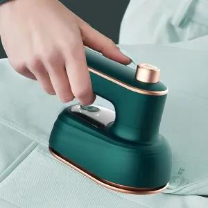Green Small Compact Iron with Measuring Cup, 1.7 fl oz (50 m