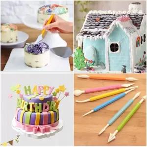 Icing Piping Nozzle Cake Modelling Tools 9Pcs