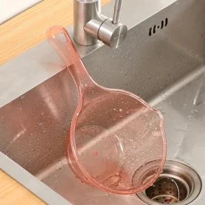 Long Handle Transparent Water Ladle Hanging Spoon