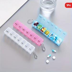 Medicine Storage Box- Transparent Food-Safe Plastic