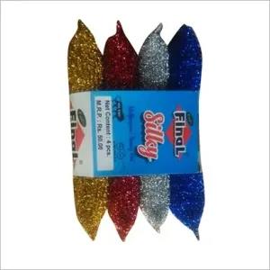 Multicolor Multi Color Dish Wash Scrubber Pad (Pack of 4)