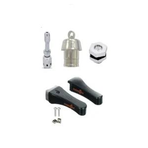 Multicolor Pressure Cooker Whistle, Vent, Safety Valve, Handle Set 2 Litre (Combo)