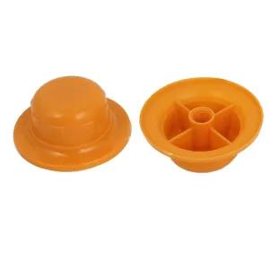 Multicolor Universal Plastic Fan Blade Nut Cover (Pack of 2)
