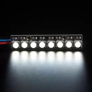 New Tecno NeoPixel Straight Board 8x 5050 RGBW Cool White LE