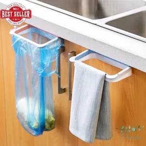 Random Kitchen Fixture Kitchen Plastic Garbage Bag Rack Hold