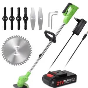 Rechargable electric grass cutter