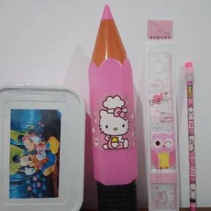 School itam / Lunch box / pensil box /pensil 1/rull 1
