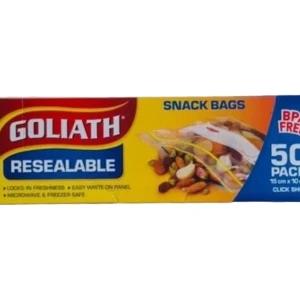 Snack bags 50pce 15*10cm goliath