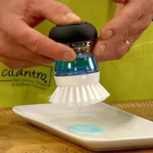 Soap Dispensing Dish Washing Brush Kitchen Cleaning Brush For Sink Wash Dishwash
