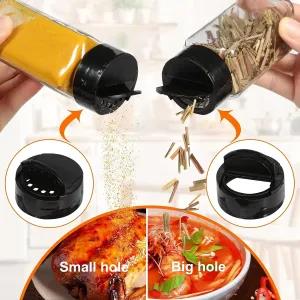 Spices Glass Bottle Set with Lid 110ml Glass jar 1pcs