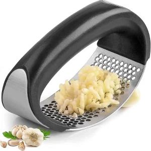 Stainless Steel Garlic Press Metal Chopper Hand Press