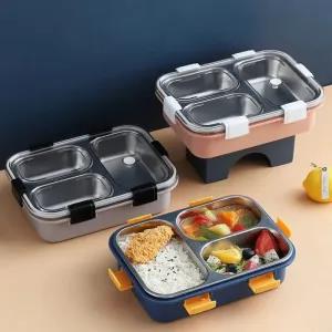 Stainless Steel Lunch Box with Air Tight Spill Proof Lid, Co