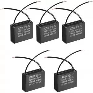 Stand Wall Fan 2 Wire Capacitor 1.5uF (Set of 5)