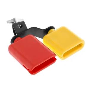 STYLE E Low High Pitched Drum Set Percussion Multicolor Cow