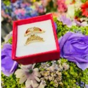 Trendy Classic Stainless Steel Gold Plated Rings