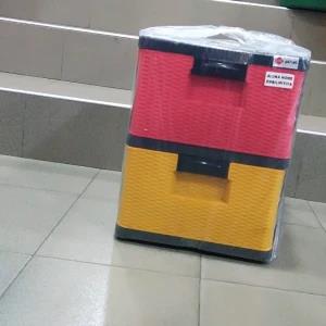Uniplast Echo Rattan 2 Drawer Storage Set