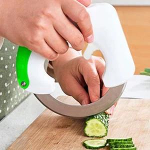 Wheel Knife Cutting Dish Rolling Knife Stainless Steel