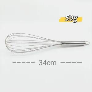 White Egg Beater Mixer Stainless Steel Milk Cream Butter Whi
