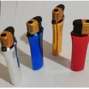 Windproof refillable jet flame butane gas lighter