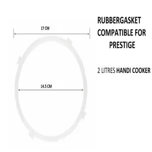 Black Mayur Pressure Cooker Colour Gasket (Senior) 7.5L, 10L. 12L Whistle, Vent, Safety Valve, Handle Set (Combo)