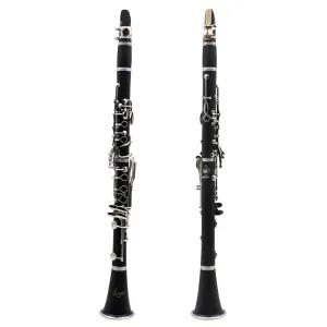 Black SLADE Bb Clarinet 17 Keys Bakelite Wooden Professional