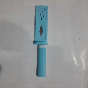 Blue Cheap Fruit Knife with Sheath Paring Knives Peeling Kni