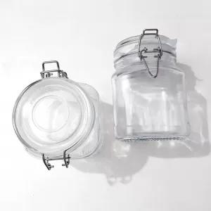 Deli Glass Jar 500ml 1Pcs Seasonings Stylish Canister