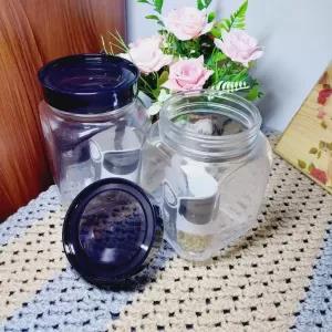 Deli Glassware Green Apple Lockable Glass 1200ml 1Pcs