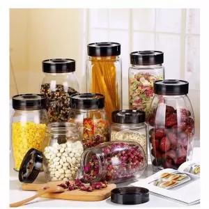 Deli Glassware Green Apple Lockable Glass 1800ml 1Pcs