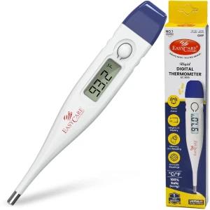 Easy Care Rigid Digital Thermometer for Kids & Adults