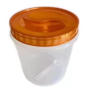 Gold Rice Bucket 6kg can put High Quality Durable Attractive