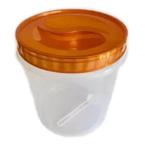 Gold Soap Powder Bucket 2.5kg High Quality Durable
