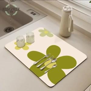 Kitchen Dishwashing Drying Mat