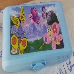 Generic ST 01 Light Blue Lunch Box
